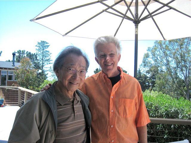 Roger Reyonlds with Chou Wen-chung