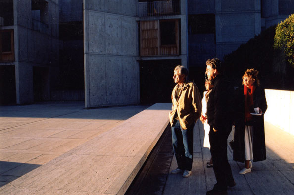 Xenakis at Salk Institute