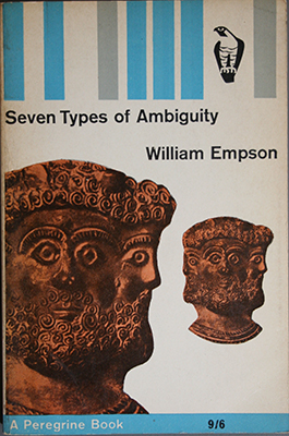 7 types of ambiguity by william empson