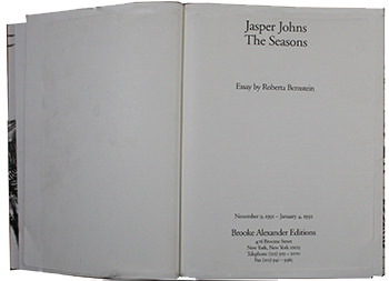 Jasper Johns: The Seasons