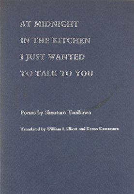 At Midnight in the Kitchen
I just Wanted to Talk To You