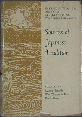 Sources of Japanese Tradition