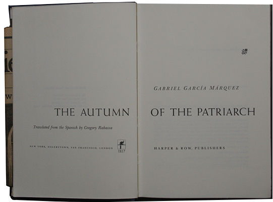 The Autumn of the Patriarch