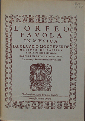 L'Orfeo