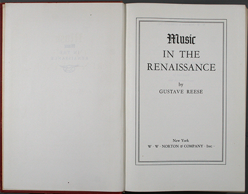 Music in the Renaissance