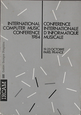 International Computer Music Conference 1984