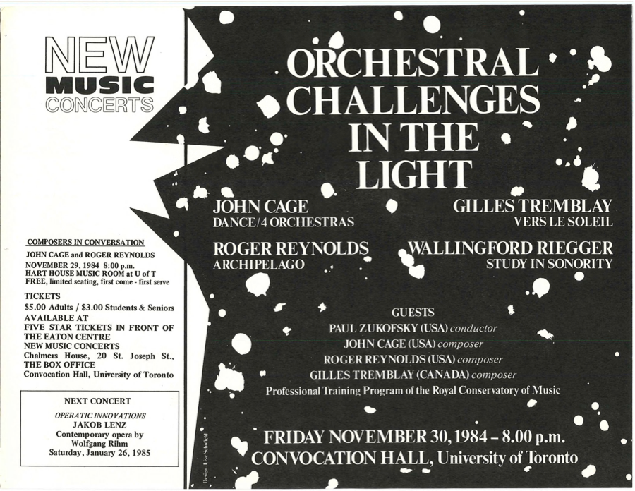Orchestral Challenges in the Light